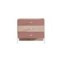 Hanah Home Cómoda Rosetta Marrón y Rosa